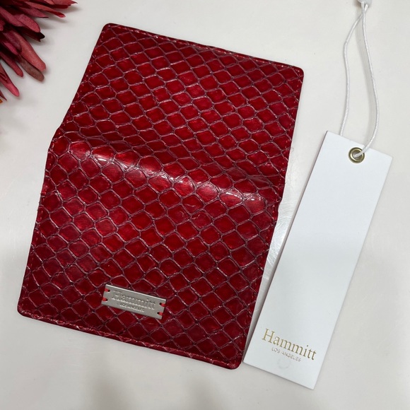 NWT Hammitt 126 West Red Run Woman’s Wallet - Picture 4 of 7